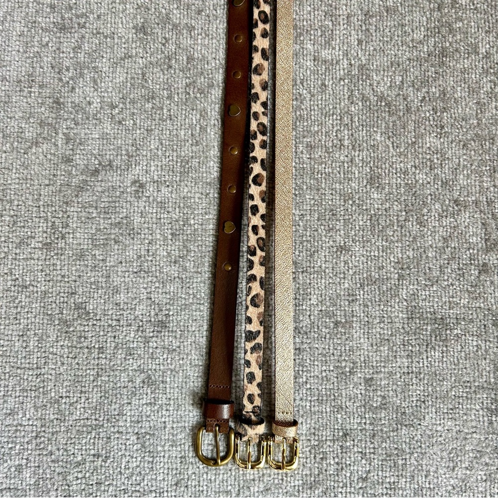 Neck & Neck And Copper Key Girls Belt Bundle, Size XS-S - Picture 3 of 7